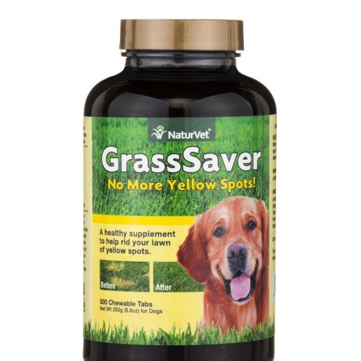 NaturVet GrassSaver for Dogs - 500 Chewable Tablets