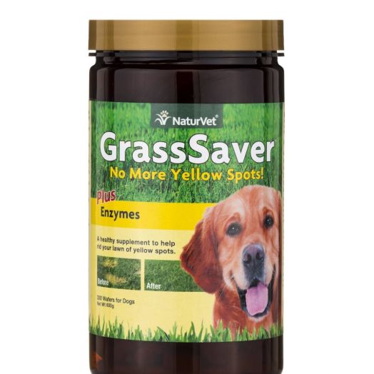 NaturVet GrassSaver for Dogs - 300 Chewable Wafers