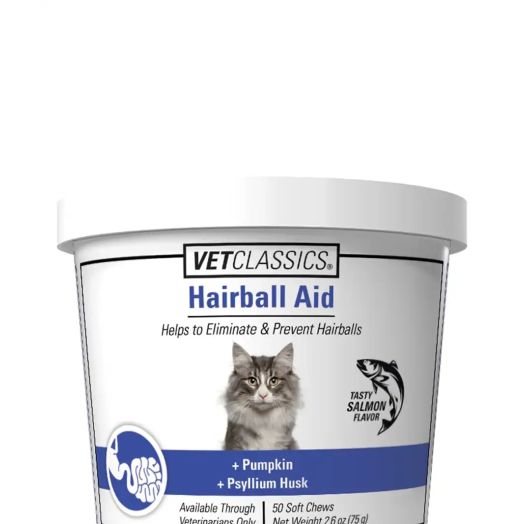 VetClassics Natural Hairball Remedy - Cat - 50 Soft Chews