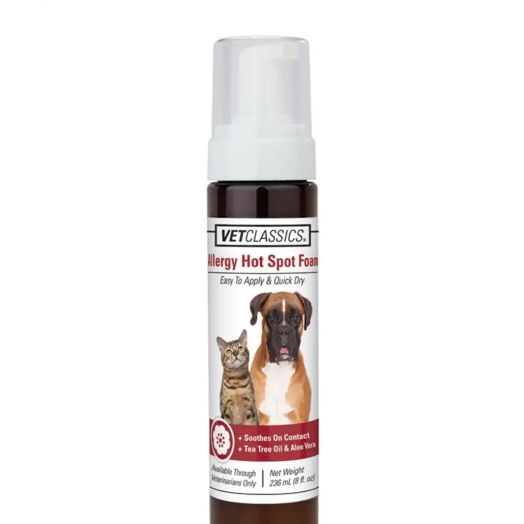 VetClassics Allergy Hot Spot Foam - 8 fl. oz (236 ml)
