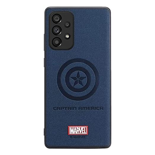 IRON SPIDER Case for Galaxy A53 5G, with Superhero Character Samsung A53 Leather Case