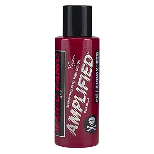 MANIC PANIC Pillarbox Red Hair Color Amplified