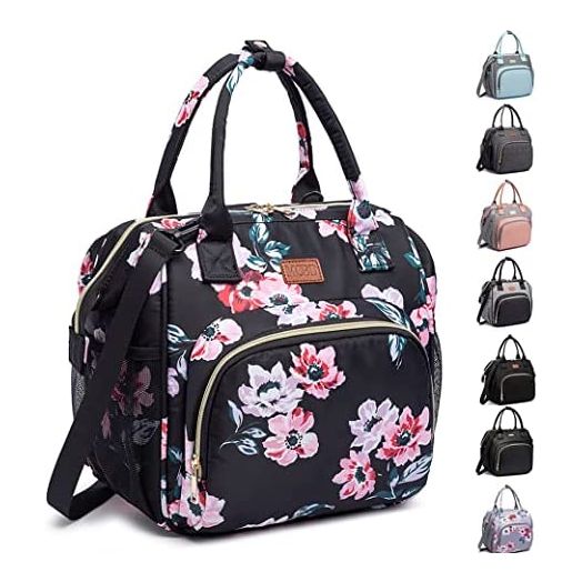Lunch bags Insulated Lunch Box for Women,3 Carrying Way Large Tote Bag,Leakproof Reusable Cooler Backpack with Adjustable Shoulder Strap for School Office Picnic Beach