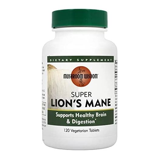 Maitake Products, Mushroom Wisdom Super Lion's Mane - 120 vcaps