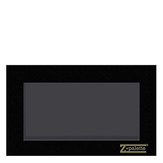 Z Palette Medium Deep Black Empty Magnetic Makeup Palette with Clear Window
