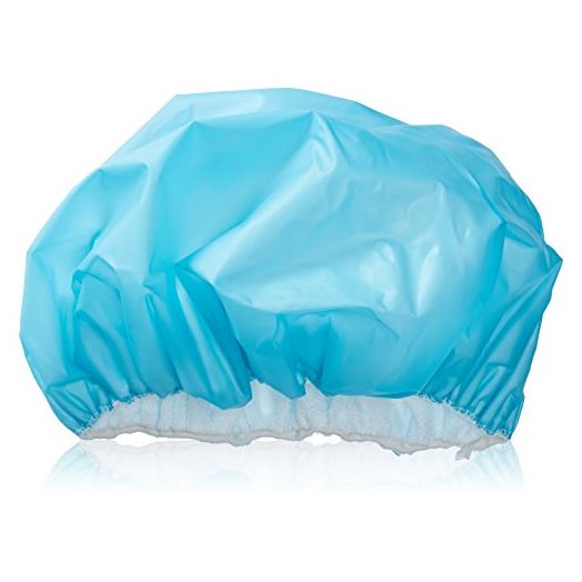 Scalpmaster 3081 Terry Lined Shower Cap, Assorted Colors