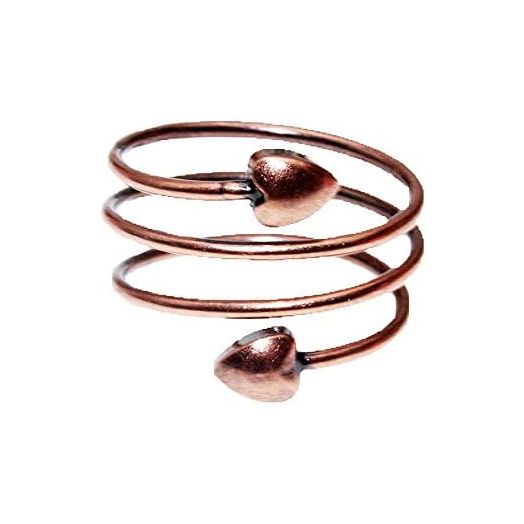 LONGRN-Magnetic Copper Ring adjustable size for Arthritis for Men and Women