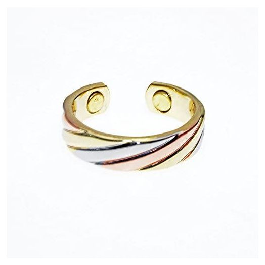 LONGRN-Magnetic Copper Ring Adjustable Size for Arthritis for Women