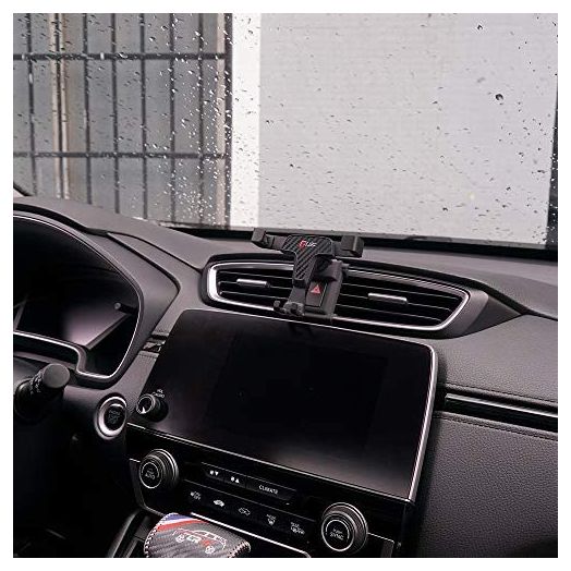Bwen Car Cell Phone Holder,Hand-Free Gravity-Clamping Car Air Vent Mount Holder Cradle for Honda CRV 2017-2021 Fit for iPhone,Samsung Galaxy,LG,All Smartphone 4" to 5.5",Carbon Fiber Pattern