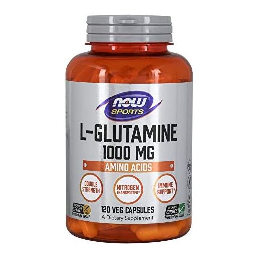 NOW Foods L-Glutamine 1, 000 Milligram, 120 Capsules
