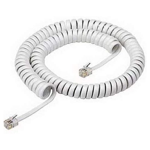 SOUTHWESTERN BELL S60067 White Handset Cord 12 Feet
