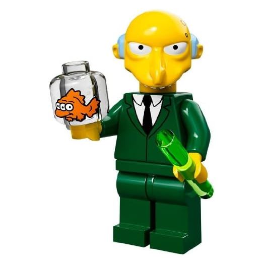 Lego Simpsons Minifigures: Mr. Burns (71005)