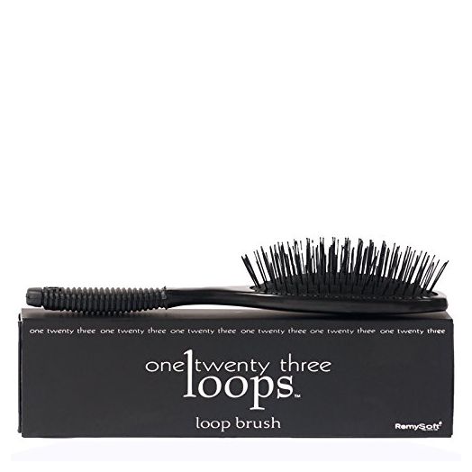RemySoft One Twenty Three Loops - Loop Brush - Safe for Hair Extensions, Weaves and Wigs