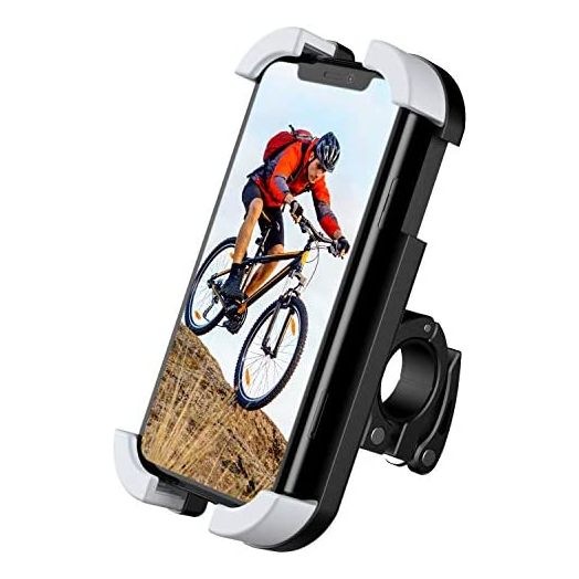 TIMESS New Bike Motorcycle Phone Mount Holder for Any Smartphone GPS Adjustable, Anti Shake and Stable 360° Rotation Bike Accessories fit for Between 3.5 and 6.5 inches