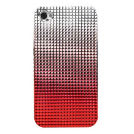 Cellet Diamond Design Case for Apple iPhone 4/4s, Red