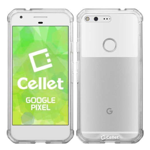 Google Pixel Case, Cellet Odyssey Air Hybrid Series Case for Google Pixel - Clear