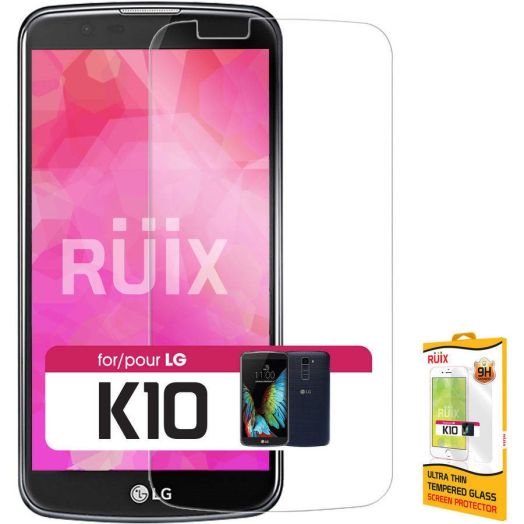 Cellet RUIX Premium Tempered Glass Screen Protector for LG K10 (0.3mm)