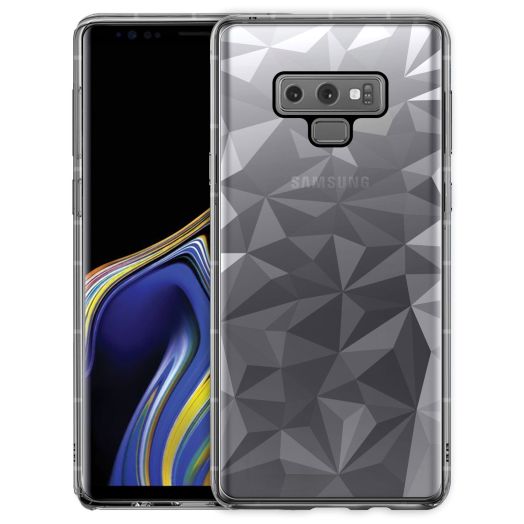 Samsung Galaxy Note 9 Case, Ultra Slim Diamond Pattern Protective Case Cover for Samsung Galaxy Note 9 - Clear