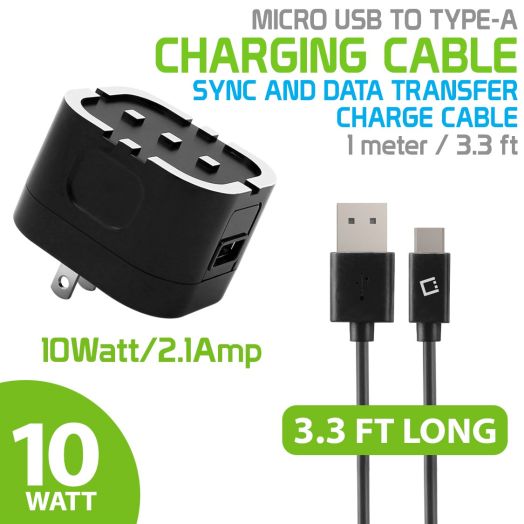 Cellet 10-Watt/2.1-Amp Home and Travel Wall Charger for Samsung Galaxy Grand Prime, J3 (2017), J3 Prime, Express Prime 2, Amp Prime 2, Sol2, J3 (2018), Express Prime3, J3 Achieve