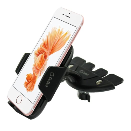 Cellet CD Slot Phone Holder Mount for iPhone 13 Pro 13 Pro Max 13 Mini 12 11 SE SX XR Note 20 10 9 Galaxy S21