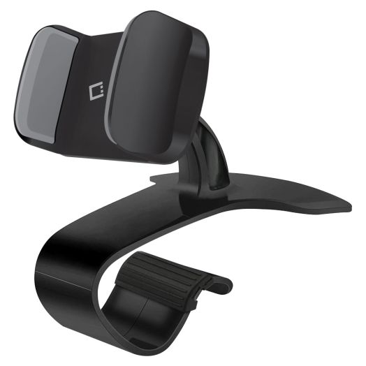 Dashboard Clip Phone Holder, Clip Mount with Non-Slip Clamp and 360 Degree Rotation for Apple iPhone XS Max, X/XR/XS, Samsung Galaxy Note 10/10 Plus and More – by Cellet