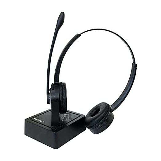 Spracht HS-2051 Zum Maestro BT Dual Ear Wireless Bluetooth Headset with Base Station