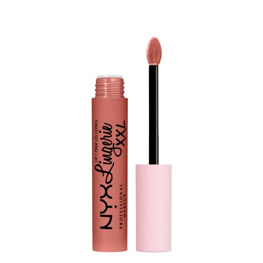 NYX Professional Makeup Lip Lingerie XXL Liquid Lipstick, Turn On, 0.13 fl. oz.