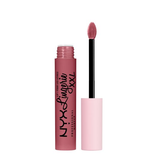 NYX Professional Makeup Lip Lingerie XXL Smooth Matte Liquid Lipstick, 16hr Longwear, Flaunt It, 0.13 fl. oz.
