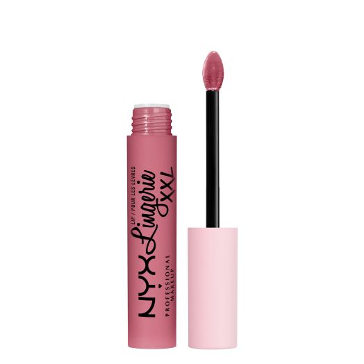 NYX Professional Makeup Lip Lingerie XXL Smooth Matte Liquid Lipstick, 16hr Longwear, Maxx Out, 0.13 fl. oz.