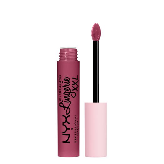 NYX Professional Makeup Lip Lingerie XXL Smooth Matte Liquid Lipstick, 16hr Longwear, Peek Show, 0.13 fl. oz.