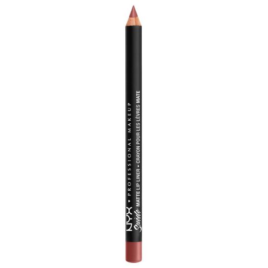 NYX Professional Makeup Suede Matte Lip Liner, velvet smooth matte finish, vegan formula Cannes