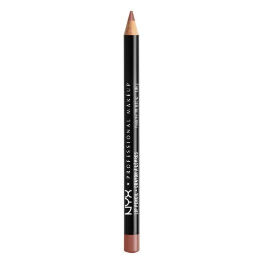 NYX Professional Makeup Slim Lip Pencil, Long-Lasting Creamy Lip Liner, Coffee