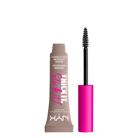 NYX Professional Makeup Thick It Stick It Thickening Brow Gel Mascara, Cool Blonde
