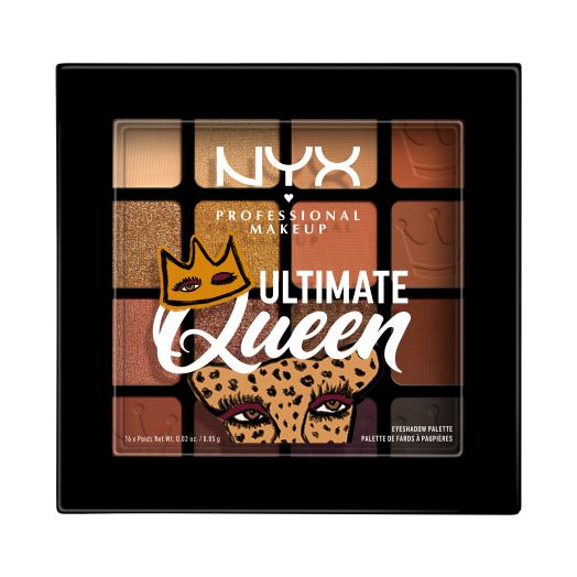 NYX Professional Makeup Ultimate Shadow Eyeshadow Palette, Queen Collection - Limited Edition