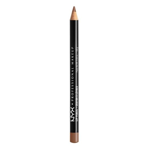 NYX Professional Makeup Slim Lip Pencil, Long-Lasting Creamy Lip Liner, Nude Truffle, 0.035 oz.