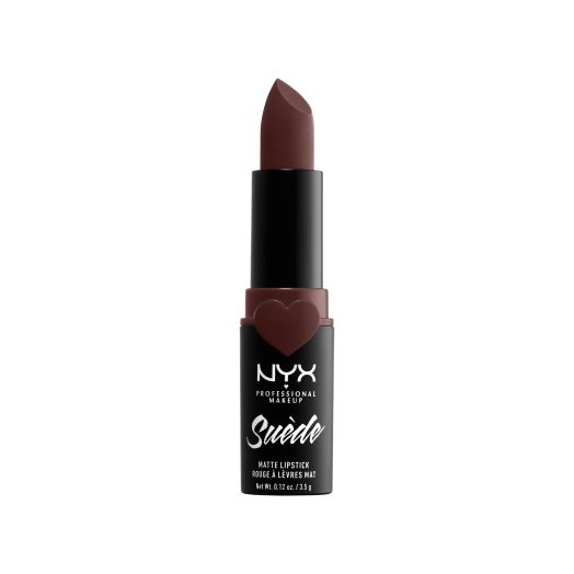 NYX Professional Makeup Suede Matte Lipstick, lightweight vegan formula, Cold Brew