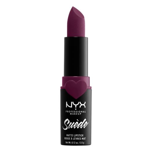NYX Professional Makeup Suede Matte Lipstick, lightweight vegan formula, Girl Bye