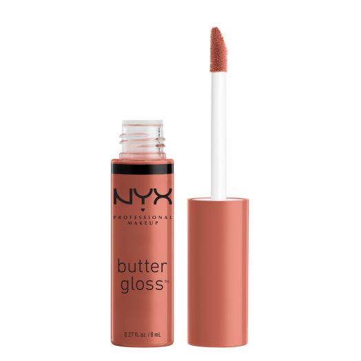NYX Professional Makeup Butter Gloss, Non-Sticky Lip Gloss, Bit Of Honey, 0.27 Oz