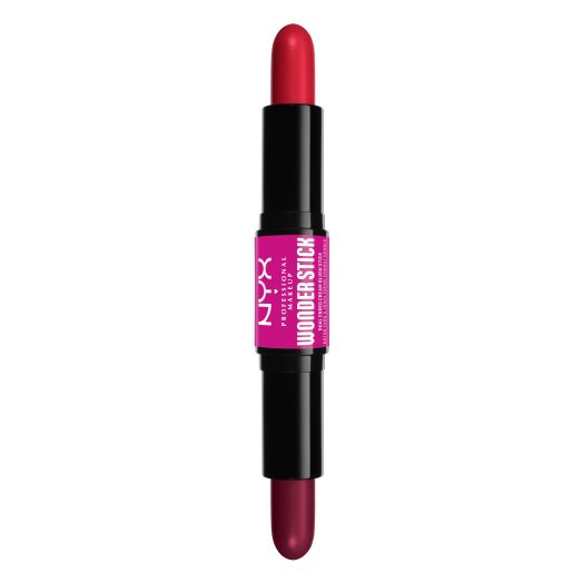 NYX Professional Makeup Wonder Stick Blush, Cream Blush Contour Stick, Bright Amber + Fuschia