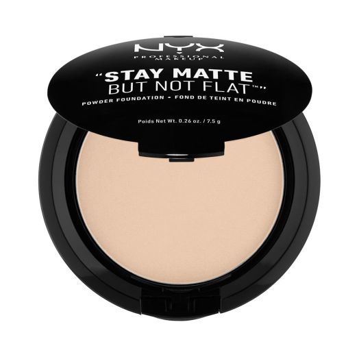 NYX Professional Makeup Stay Matte But Not Flat Powder Foundation, Nude