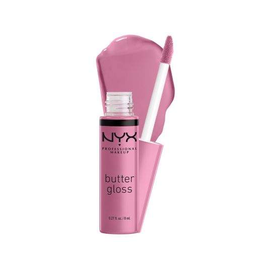 NYX Professional Makeup Butter Gloss, non-sticky Lip Gloss,Eclair, 0.27 Oz