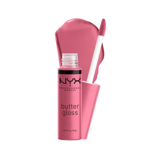 NYX Professional Makeup Butter Gloss, Non-Sticky Lip Gloss, Angel Food Cake, 0.27 Oz