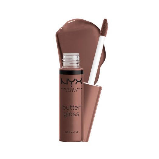 NYX Professional Makeup Butter Gloss, Non-Sticky Lip Gloss, Ginger Snap, 0.27 Oz