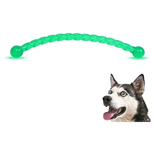 Ycozy Dog Chew Toys 19'' Long for Medium/Large Dogs/Aggressive Chewers Large Breeds, Rubber Dog Rope Toys Knot Teething Toys Almost Indestructible