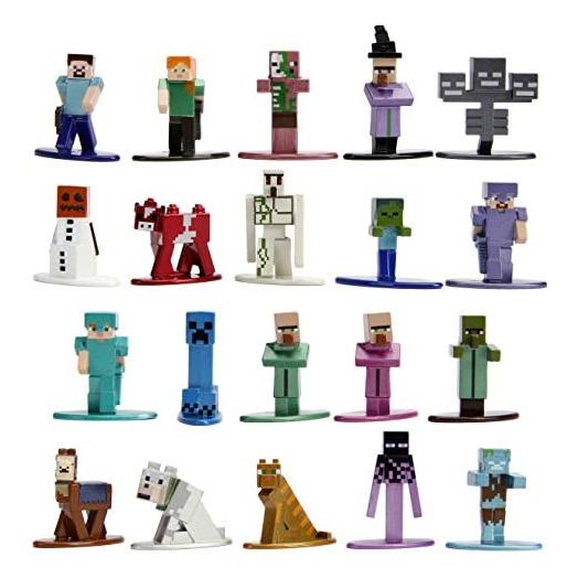 Jada Nano Metalfigs Minecraft 20 Pk Wave 2