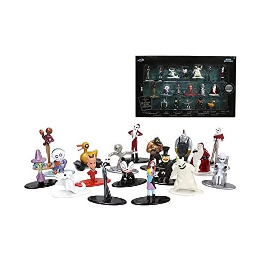 Disney Nightmare Before Christmas 18-Pack 1.65" Die-cast Figures, Toys for Kids and Adults