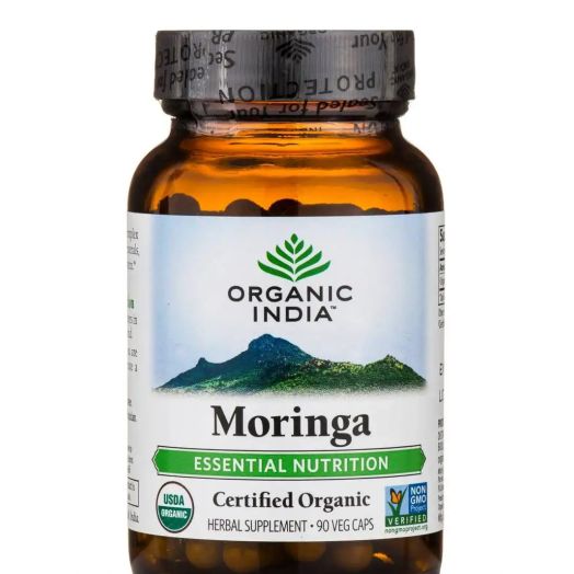 Organic India Organic Moringa - 90 Veg Capsules