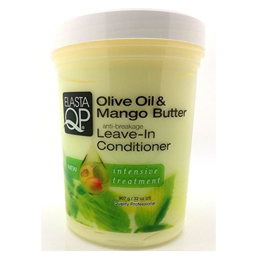 Elasta QP Olive Oil & Mango Butter Leave-In Conditioner, 32oz