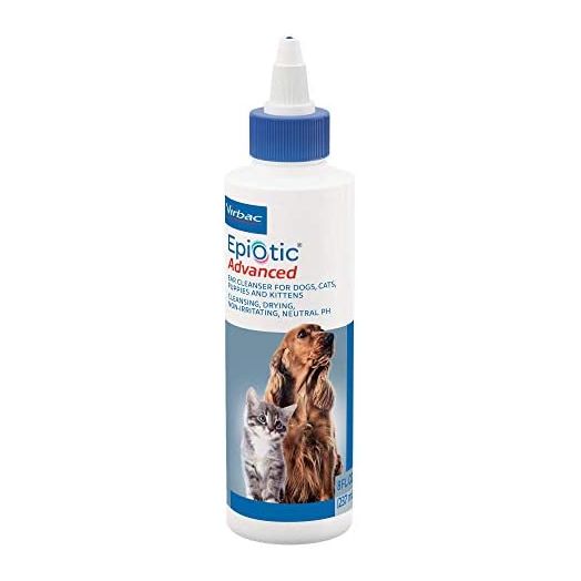 Virbac Epi-Otic Advanced Ear Cleanser for Dogs & Cats, 8 oz