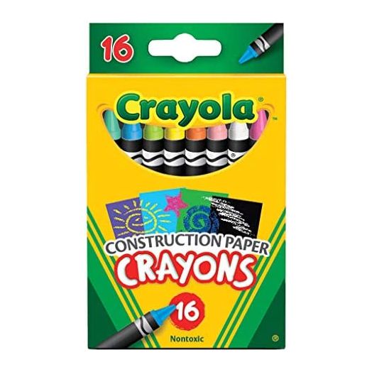 Crayola Crayons, Colors may vary, 16 Count